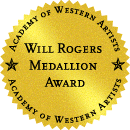 The AWA Will Rogers Medalion Award for Cowboy Poetry Book